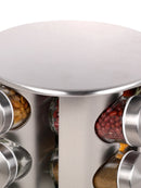 Vendedor IndicadoPorta Tempero Condimento Prata Giratório 12.Potes