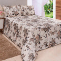 Cobre Leito Bella Piquet Queen 03 Peças Estampas