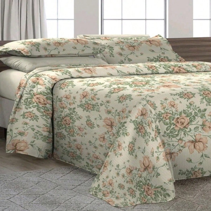 COBRE LEITO CASAL AVULSO (1 PEÇA) ESTAMPADO (ESTAMPA SORTIDA)