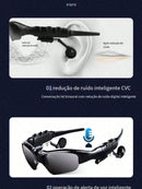 Bluetooth, óculos para ouvir, cantar, ligar, navegar, fones de ouvido inteligentes sem fio polarizados, dirigir, óculos de sol, óculos multifuncionais