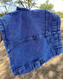 Saía shein Saía cargo feminina com bolso ( 34 ao 54 ) Plus size