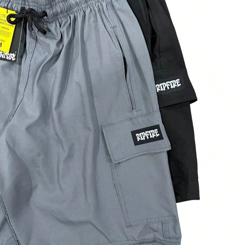 Vendedor IndicadoKit com 2 Bermuda Cargo Masculina 5 Bolsos Skate Ripfire Tac Tel com Elastano