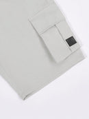 Manfinity Homme Shorts Utilitária Masculina com Vários Bolsos, Shorts Casual Versátil e na Moda