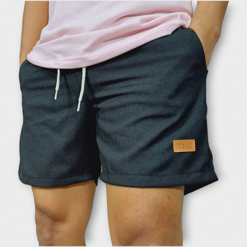 Vendedor IndicadoKit 5 Shorts De Linho Premium Bermuda Mauricinho Masculino Casual Basico Confortavel Detalhe Etiqueta De Couro