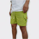 Vendedor IndicadoKit 5 Shorts Cargo De Linho Premium Shorts Mauricinho Masculino Casual Basico Confortavel Detalhe Etiqueta De Couro