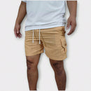 Vendedor IndicadoKit 5 Shorts Cargo De Linho Premium Shorts Mauricinho Masculino Casual Basico Confortavel Detalhe Etiqueta De Couro