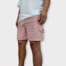 Vendedor IndicadoKit 5 Shorts Cargo De Linho Premium Shorts Mauricinho Masculino Casual Basico Confortavel Detalhe Etiqueta De Couro