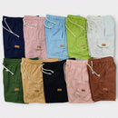 Vendedor IndicadoKit 5 Shorts Cargo De Linho Premium Shorts Mauricinho Masculino Casual Basico Confortavel Detalhe Etiqueta De Couro