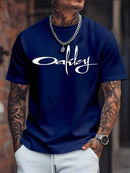 Camiseta Masculina Oak Blusa Algodao Malha Premium Modelo de Site Lançamento