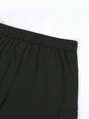 Manfinity Homme Shorts Utilitária Masculina com Vários Bolsos, Shorts Casual Versátil e na Moda