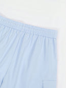 Manfinity Homme Shorts Utilitária Masculina com Vários Bolsos, Shorts Casual Versátil e na Moda