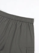 Manfinity Homme Shorts Utilitária Masculina com Vários Bolsos, Shorts Casual Versátil e na Moda