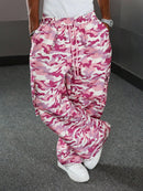 PAVTROS Calça Cargo Casual Masculina Sólida e Folgada, Para o Outono