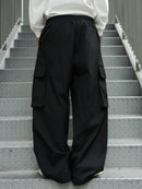 PAVTROS Calça Cargo Casual Masculina Sólida e Folgada, Para o Outono