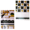 KIT 01 Jogo de Cozinha Tergal 8 Peças COMPLETO - Promoção!