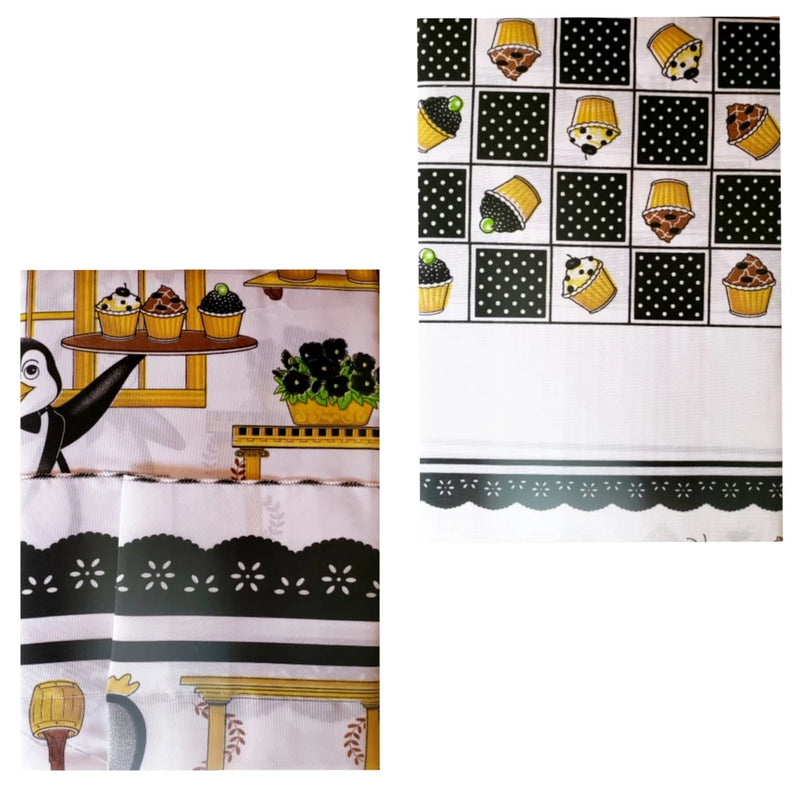 KIT 01 Jogo de Cozinha Tergal 8 Peças COMPLETO - Promoção!