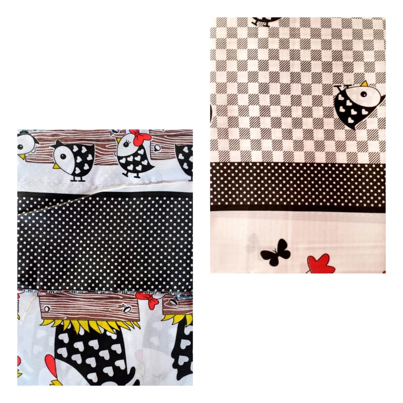 KIT 01 Jogo de Cozinha Tergal 8 Peças COMPLETO - Promoção!