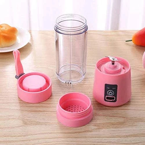 Mini Liquidificador Portátil Shake 6 Laminas + Cabo USB ENVIO