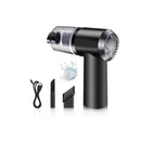 Mini Aspirador de Pó Portátil Recarregável Profissional Sem Fio de Limpeza Automotivo Carro 3 em 1 Sopro Faz Vácuo Potente e..