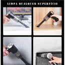 Mini Aspirador de Pó Portátil Recarregável Profissional Sem Fio de Limpeza Automotivo Carro 3 em 1 Sopro Faz Vácuo Potente e..