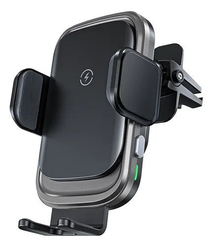Suporte Carregador Celular 15w Por Indução Sem Fio Wireless Cor Preto