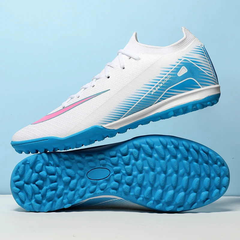 Homens treinamento profissional botas de futebol ultraleve sapatos unisex atacado feminino respirável transporte da gota indoor futsal