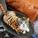Roupas engraçadas para animais de estimação fantasia de cachorro quente de lã coral dinossauro bonito cosplay de vaca tigre para cães pequenos e médios acessórios para animais de estimação