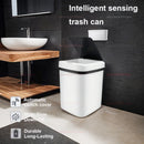 2025 nova lata de lixo inteligente touchless 13l sensor automático cozinha banheiro à prova dwaterproof água lixeira para sala estar quarto banheiro