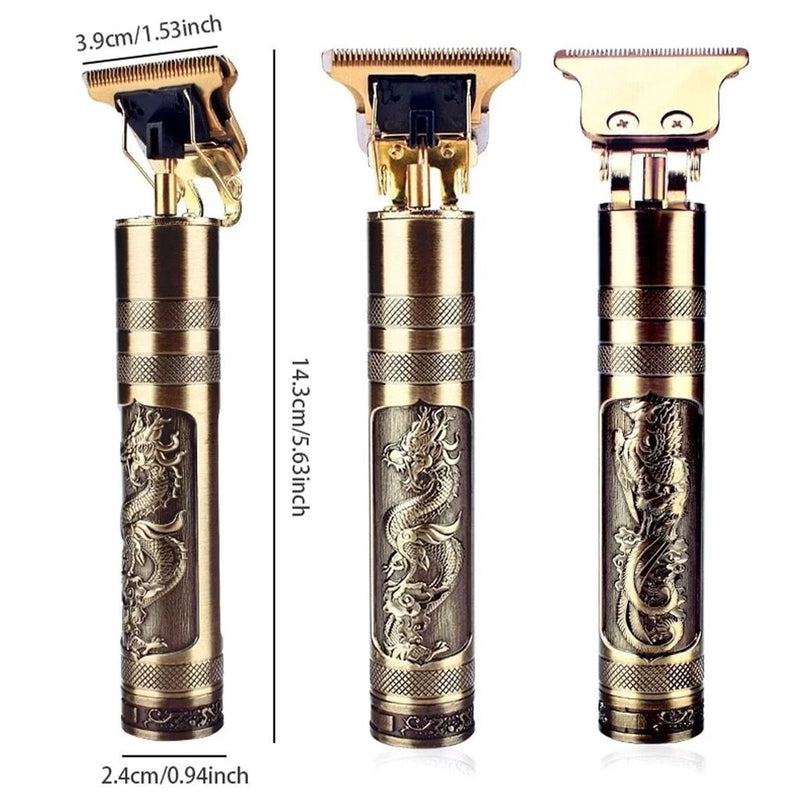 Máquina De Cortar Cabelo Aparelho Barbeador Elétrico Para Fazer Barba Cortador USB Profissional