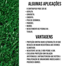 Grama Sintética 15mm Medida1,00 x 1,00 ( 1.00m² ) Para Decoração Flores Jardim Campo-B-28