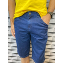 Bermudas Masculinas Jeans Com Lycra Slim Fit Rasgado Slim Lycra promoção direto da fabrica Mega