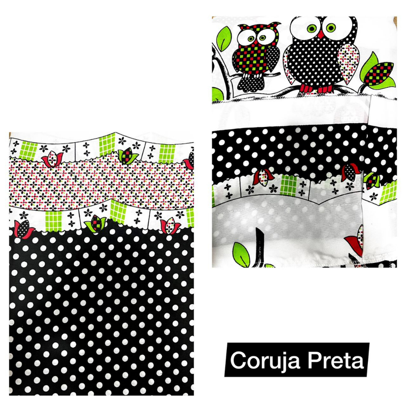 KIT 01 Jogo de Cozinha Tergal 8 Peças COMPLETO - Promoção!