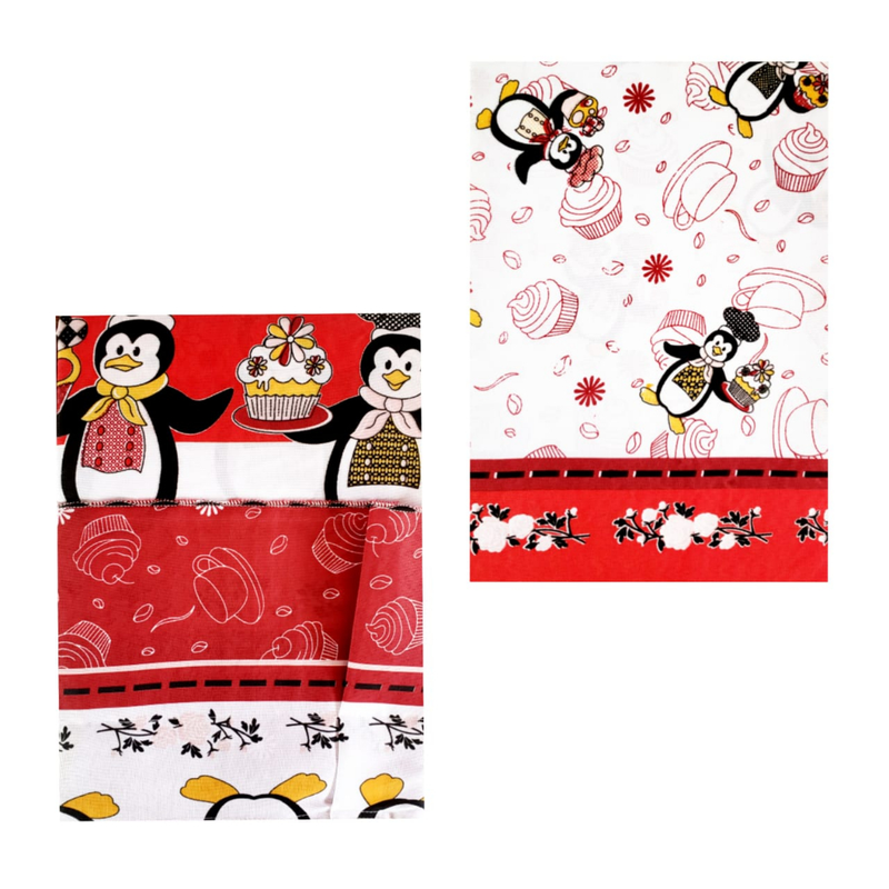 KIT 01 Jogo de Cozinha Tergal 8 Peças COMPLETO - Promoção!