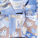 Jogo De Cozinha Kit Com 10 peças Estampadas - Vicenzo