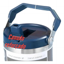 Garrafa Térmica 900ML Com Alça Flip Tumbl Aço Inoxidável Isolamento Térmico Com Canudo P/ Academia Trabalho Caminhada