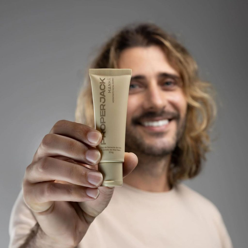Trio Cuidado Facial - Proper Jack - Kit Skincare Masculino - Solução para Saúde Geral da Pele