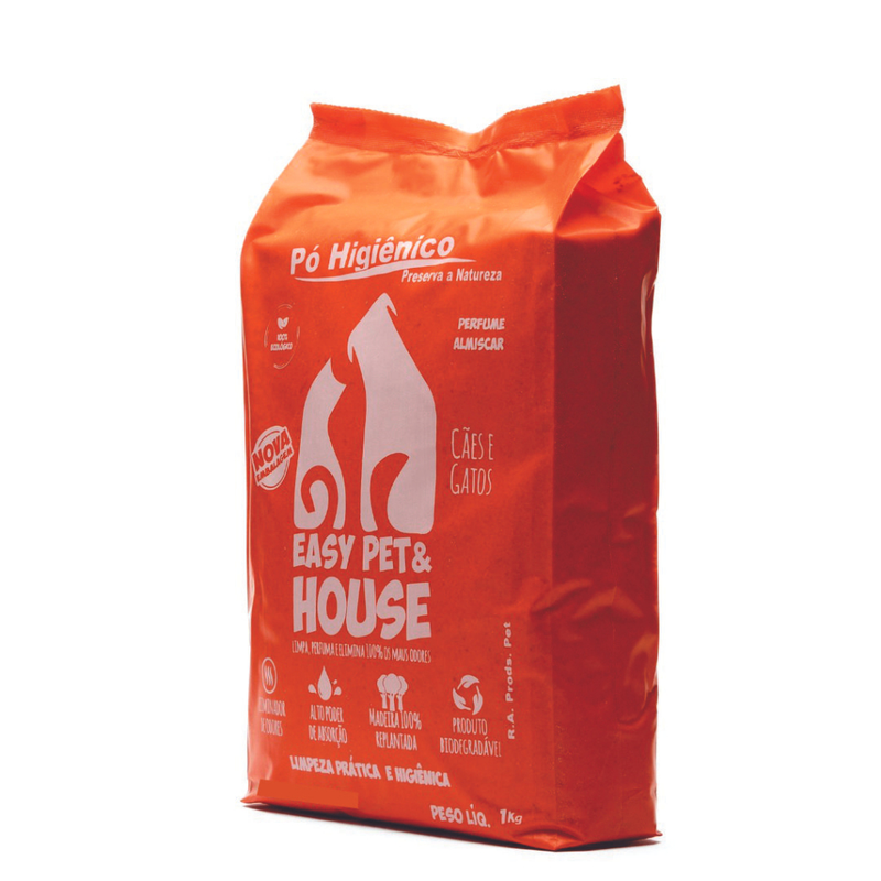 Pó Higiênico Eliminador de Odores Easy Pet & House 1 Kg