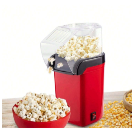 PIPOQUEIRA ELÉTRICA Máquina Fazer Pipoca Sem Óleo