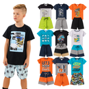 Kit 10 peças de Roupa Conjunto Infantil e Juvenil Menino Tamanho 01 ao 16