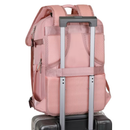 Mochila viral Dois Bolsos Na Frente Laptop Viagem Escolar À Prova D'água Executiva Notebook Impermeável Guarda Tenis