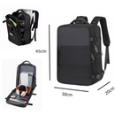 Mochila viral Dois Bolsos Na Frente Laptop Viagem Escolar À Prova D'água Executiva Notebook Impermeável Guarda Tenis