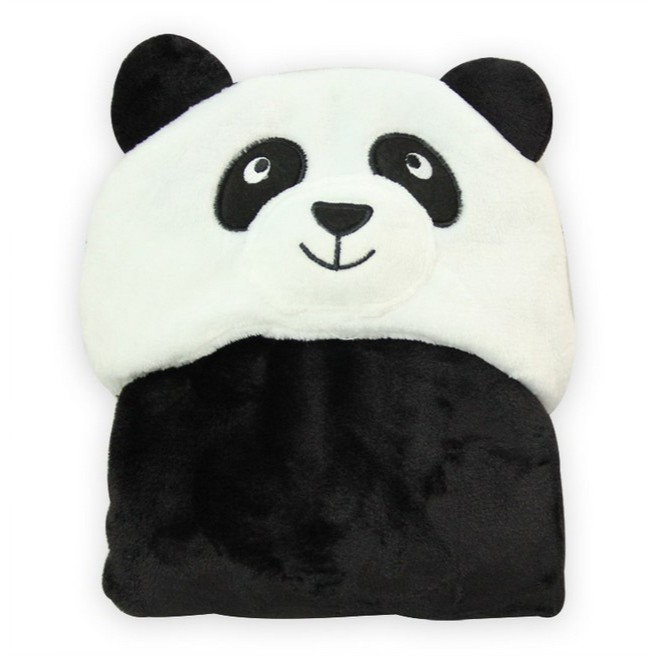 Toalha de Banho Bebê Felpuda Capuz Infantil Recém Nascido Com Orelhinha Menino e Menina 95 x 65cm