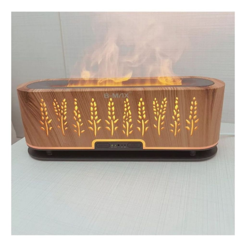 Umidificador Difusor Ar 3d Atomização Lareira Chama