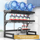 Cozinha Suspensa Modular Autossustentável Escorredor Premium 65/85CM