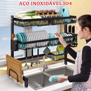 Cozinha Suspensa Modular Autossustentável Escorredor Premium 65/85CM