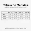 Conjunto Top e Legging Poliamida Canaleado Marrom Massam Fitness