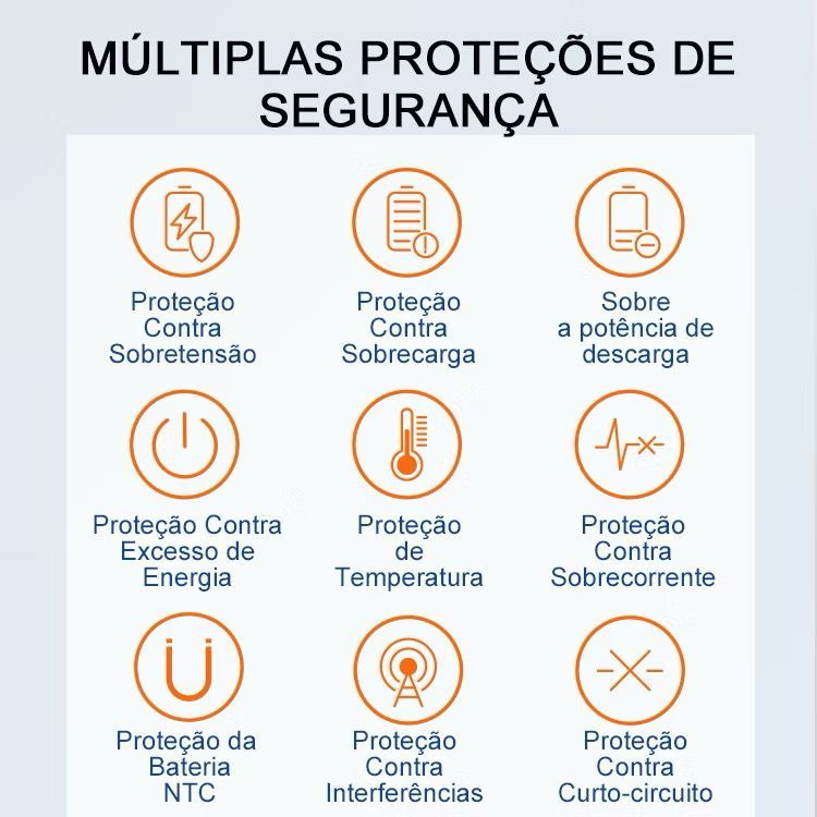 H'maston Y24 Carregador Turbo 25w Fonte Torre Carregar Portátil 2 Usb 5.1A Com Cabo Usb V8.IPhone.Tipo-c