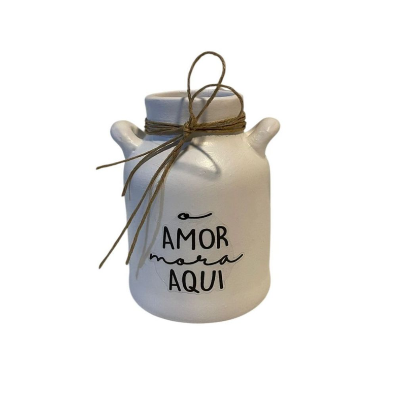 KIT 3 Leiteira Decorativa Branca Porta Talher Multiuso Flores Arranjo