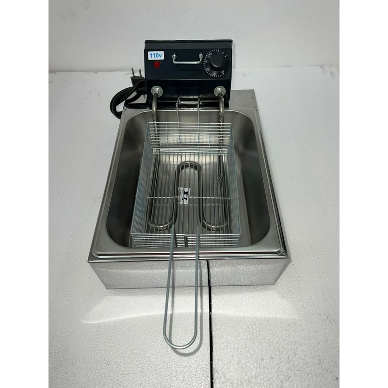 Fritadeira Elétrica Industrial 5L- Eficiência e Qualidade para sua cozinha LIMPA ESTOQUE!!