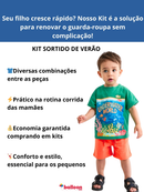 Kit 10 Peças Roupas Infantil Menino Premium 1 ao 14 Conjunto Criança Masculino